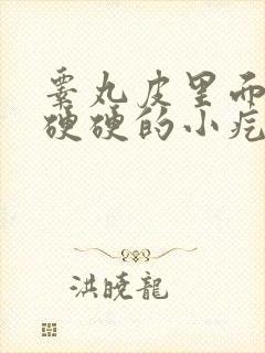 睾丸皮里面有个硬硬的小疙瘩