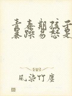 青春期孩子脾气暴躁易怒是抑郁焦虑吗