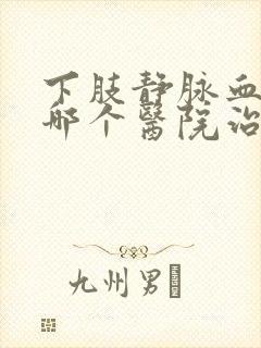 下肢静脉血栓到哪个医院治疗