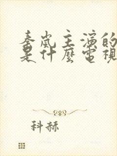 秦岚主演的吕雉是什么电视剧