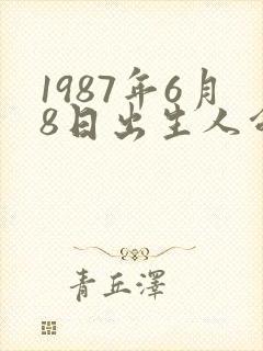 1987年6月8日出生人命运