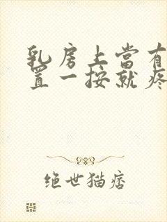 乳房上当有个位置一按就疼