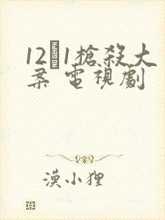 12·1枪杀大案 电视剧