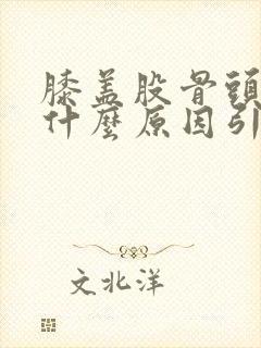 膝盖股骨头疼痛什么原因引起的封面