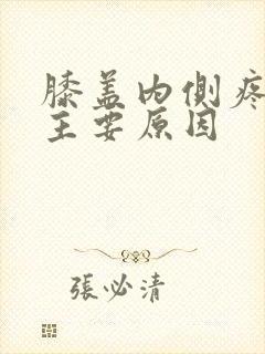 膝盖内侧疼痛的主要原因