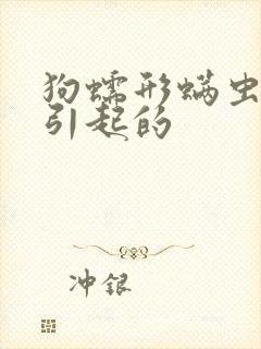 狗蠕形螨虫怎么引起的