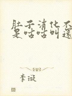 肚子消化不良老是咕咕叫还放屁是怎么回事封面