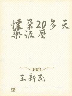 怀孕20多天能药流么封面