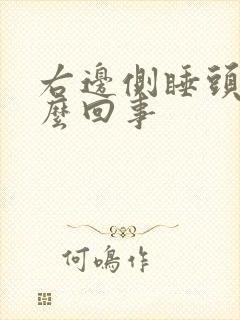 右边侧睡头晕怎么回事