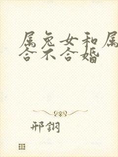 属兔女和属马的合不合婚