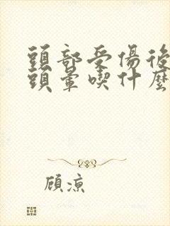 头部受伤后出现头晕吃什么药好封面