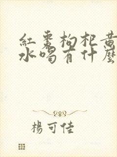 红枣枸杞黄芪泡水喝有什么效果