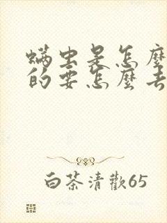 螨虫是怎么形成的要怎么去除