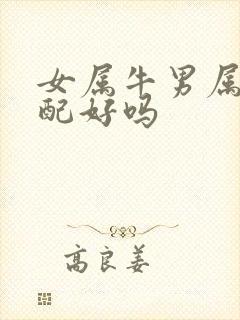 女属牛男属龙婚配好吗