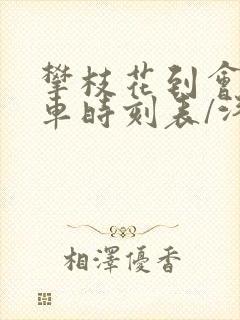 攀枝花到会理汽车时刻表/汽车票查询