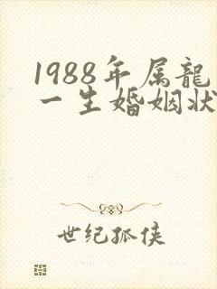 1988年属龙一生婚姻状况封面