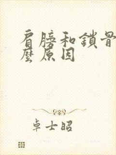 肩膀和锁骨疼什么原因