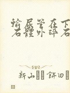 输尿管在下段结石体外碎石