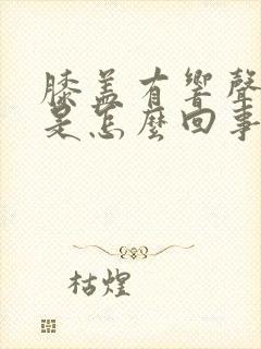 膝盖有响声还痛是怎么回事