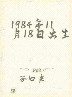 1984年11月18日出生的人命运