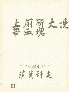 上厕所大便出血带血块