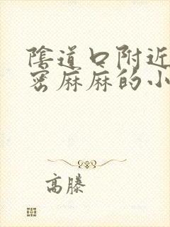 阴道口附近有密密麻麻的小疙瘩