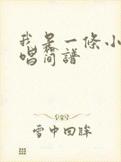 我是一条小河原唱简谱封面