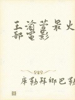 王渝萱最火的三部电影