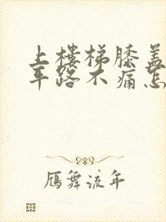 上楼梯膝盖痛,平路不痛怎么治疗