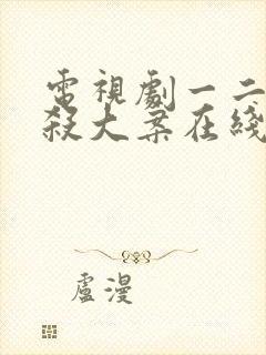 电视剧一二一枪杀大案在线观看