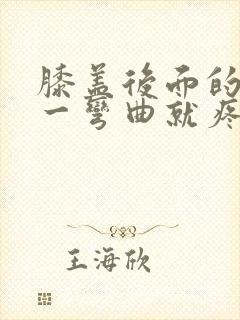 膝盖后面的腿窝一弯曲就疼