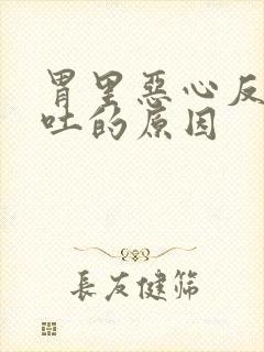 胃里恶心反胃想吐的原因