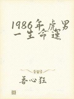 1986年虎男一生命运