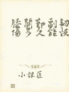 膝关节副韧带损伤多久能恢复正常封面