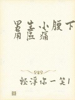 男生小腹下面三角区痛