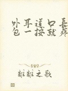 外耳道口长了个包一按就疼封面