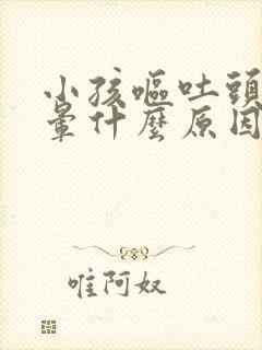 小孩呕吐头痛头晕什么原因引起的