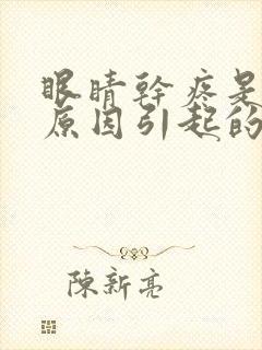 眼睛干疼是什么原因引起的封面