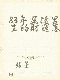 83年属猪男一生的财运怎么样