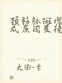 颈动脉斑块的形成原因及后果