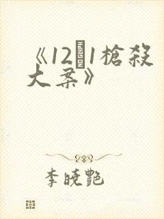 《12·1枪杀大案》