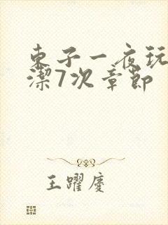 东子一夜玩弄白洁7次章节