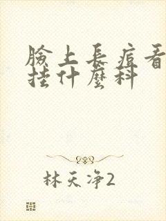 脸上长痘看中医挂什么科