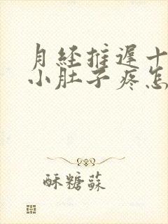 月经推迟十多天小肚子疼怎么回事