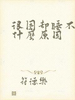 很困却睡不着是什么原因封面