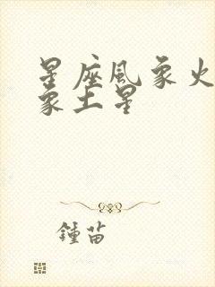 星座风象火象水象土星