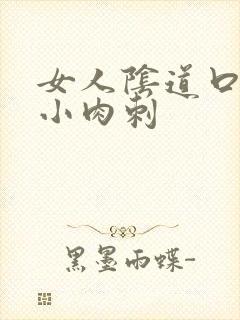 女人阴道口内长小肉刺