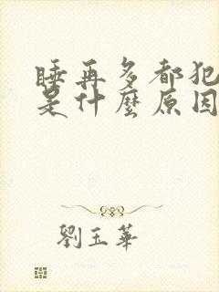 睡再多都犯困,是什么原因?