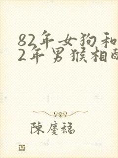 82年女狗和92年男猴相配婚姻如何