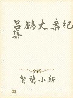 吕鹏大案纪实全集